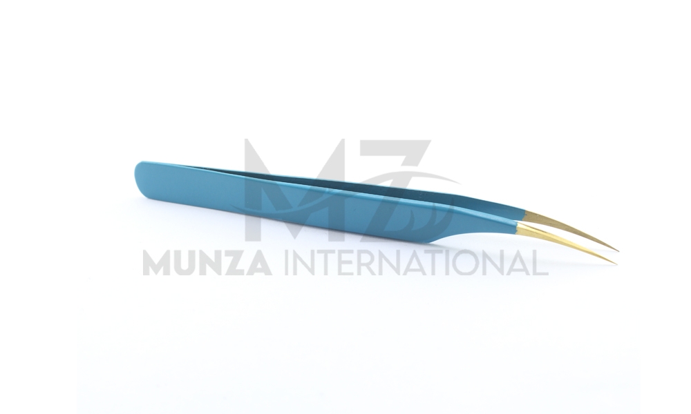 Turquoise Gold Tweezers